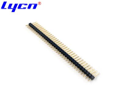 China Printed Circuit Board Pin Header Connectors 2.0mm Pitch DIP Type PA6T à venda