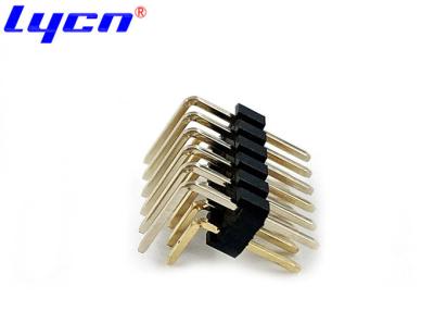 Chine 2Pin-80Pin 2mm Pitch Pin Header Connector Female Double Row Black PA6T à vendre