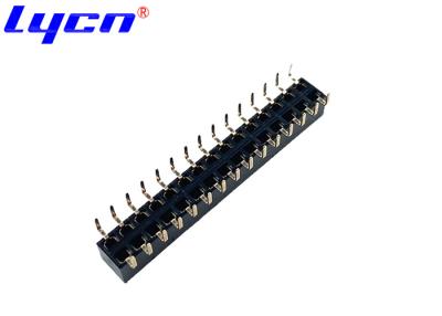 China 2 Pin To 80 Pin Female Header Connector 2.54mm Pitch 2 Row Centipede Feet for sale