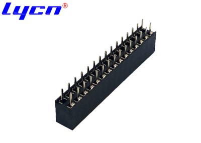 China Female 2.54 Mm Header Connector DIP 7.1mm Height Board To Board Header for sale