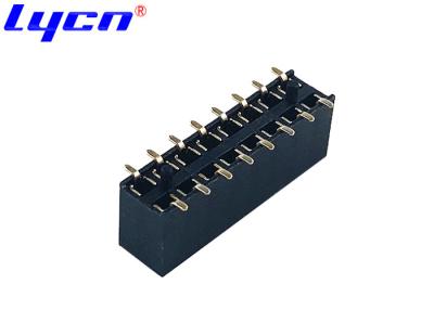 China SMT Female To Female Header Connector 2.54 Mm Phosphorous Bronze for sale