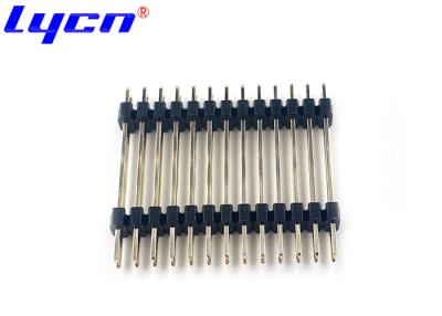 China PCB Board Pin Header Connectors Right Angle 2.0AMP 500VAC/Minute à venda