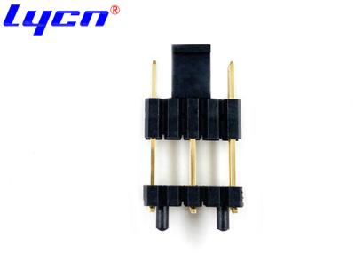 China Phosphor Bronze 2.54Mm 14 Pin Header Connector SMT Type Dual Insulators for sale