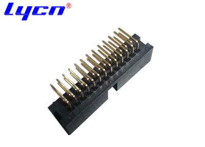China 90 Gold Tin Plating der Grad-Pin Male Header Connector Right-Winkel-2.0mm Neigungs-PA9T zu verkaufen