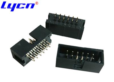 Китай Pin 8 - соединитель заголовка коробки 64 Pin покрытый золотом ОКУНАЕТ тип тангаж PA9T 2.0mm продается