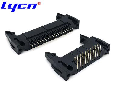 China Latch 2.54mm Pitch Ejector Header 2.0 AMP DIP 90 / 180 Degree For PCB Board for sale