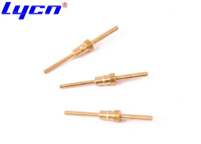 China Brass PCB Circuit Board Pins 1.8mm With Gold Plated Nickel Plated for sale