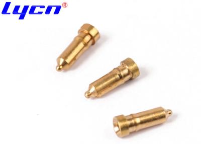 China Custom PCB Gold Plated Connector Pins Female Brass For Screw Machine for sale