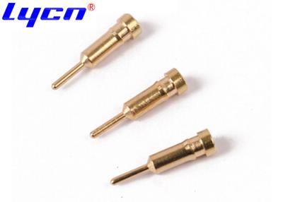 China 1.83mm Brass Nickel Gold Plated Connector Pins For PCB Circuit Board for sale