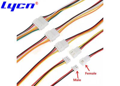 China PVC Copper Power Wire Harness Cable 2.5mm Pitch Male Female Plug Socket for sale