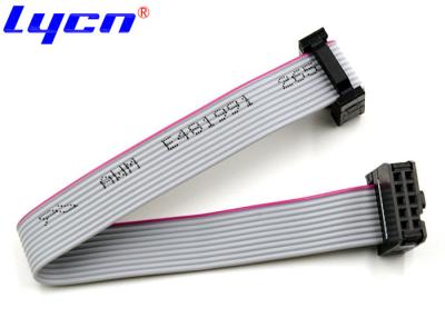 중국 IDC 연결기 플랫 리본 케이블 조립은 직사각형 5를 칩니다 - 32 AWG 판매용