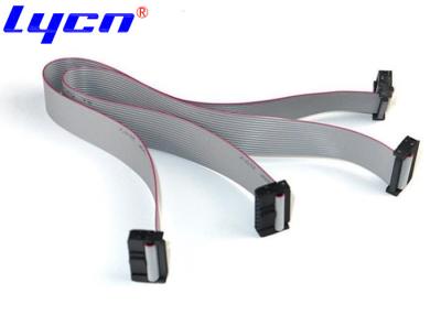 China 1.27 Mm Pitch IDC Flat Ribbon Cable Assembly 20 - 2000mm Length Customized for sale