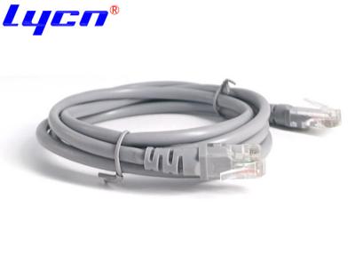 China UTP Cat 5e Lan Network Cable Wire Harness Assembly 5.5MM OD Pure Copper for sale
