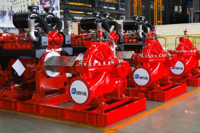 China NMFIRE 500 GPM Diesel Engine Driven Fire Pump UL Listed FM Approved for sale
