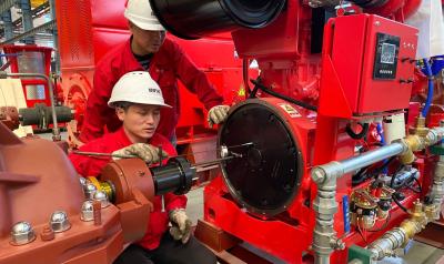 중국 6000GPM 디젤 엔진 구동 분할 케이스 소방 펌프 판매용