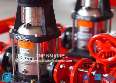 China Sistema da luta contra o incêndio da bomba 25GPM do jóquei da água do fogo de NFPA20 GB6245 para construir à venda