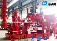 Китай Емкость пожарного насоса 5000ГПМ стандартного Вертял двигателя дизеля НФПА20 управляемая продается