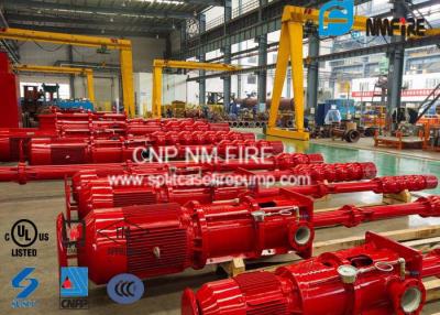 China Centrifugal Motor Drive Vertical Turbine Fire Pump Ductile Cast Iron Casing for sale