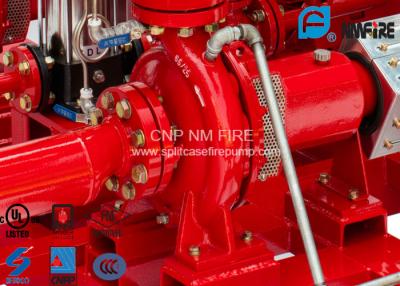 China High Efficiency Centrifugal Fire Pump 200 Usgpm@105PSI Ductile Cast Iron Materials for sale