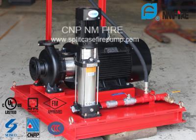 China 3 M³/H Fire Fighting Jockey Pump Stainless Steel With 100-220PSI Head for sale