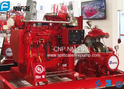 China Industrial High Pressures Split Case Fire Pump Centrifugal 1000GPM / 175PSI for sale