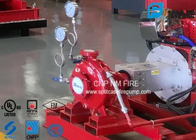 China 750GPM@120PSI Fire Fighting Water Pump With With Air / Water Cooling Method for sale