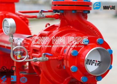 China NFPA20 UL Listed 200gpm Electric Fire Water Pump Set , Single Stage Fire Fighter Pumps 105-130PSI for sale