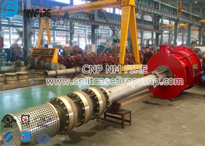 China 1000 Usgpm Nfpa Standard Vertical Turbine Fire Pump Sets Cast Iron Bearing Housing for sale