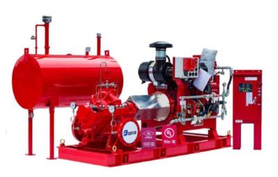 China FM Approved Diesel Engine Driven Fire Pump For Fire Fighting 2500gpm @10 Bar for sale