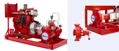 China Motor Driven Electric Motor Driven Fire Pump With Eaton Cotroller UL/FM NFPA20 for sale