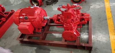 China 300 GPM 83 PSI Fire Fighting Pump System , SS UL FM Diesel Fire Pump Package for sale