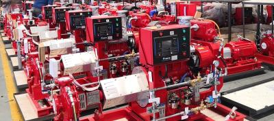 Chine UL 00GPM138PSI FM NFPA 20 réglée de la lutte contre l'incendie de pompe à incendie d'aspiration de fin de moteur diesel 5 à vendre