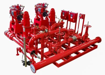 China 2000 GPM UL Listed Vertical Turbine Pump  2 Stages Diesel Driven Fire Fighting for sale