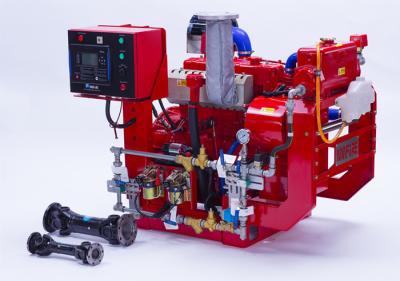 China UL Listed FM Approved Diesel Engine Driven Fire Pump With Jockey Pump Set for sale