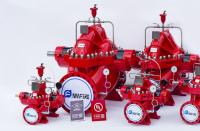 Китай Набор пожарного насоса двигателя дизеля красного цвета 2000гпм управляемый используемый в здании продается