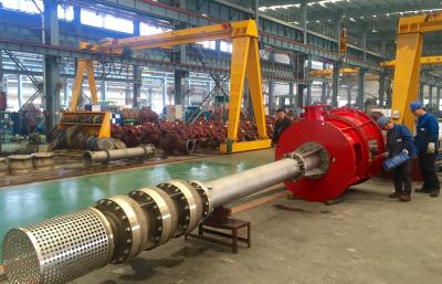 China Diesel Driven Vertical Turbine Fire Pump , Diesel Fire Water Pump Ductile Cast Iron for sale