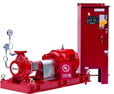 China NFPA-20 Centrifugal End Suction Fire Pump One Stage For Oil Terminals for sale