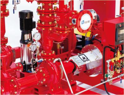 China Fire Fighting End Suction Fire Pump , Diesel Engine Fire Pump 500 Gpm@111psi centrifugal end suction pump ul listed fire for sale