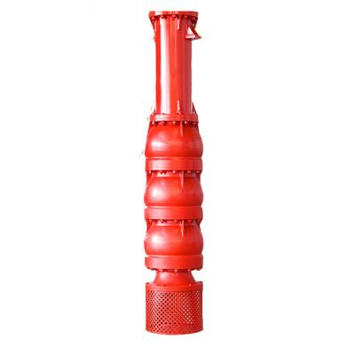 China NFPA20 Submersible Vertical Turbine Fire Pump 1,000 GPM For Firefighting UL/FM vertical turbine pump manufacturers for sale
