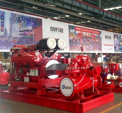 China NFPA 20 Standard Cummins Diesel Fire Pump Engine 24KW - 1227KW CCCS Certification for sale