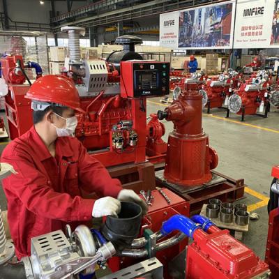 China 50Hz  Centrifugal Fire Pump Set , Electric Jockey Pump With Control Panel for sale