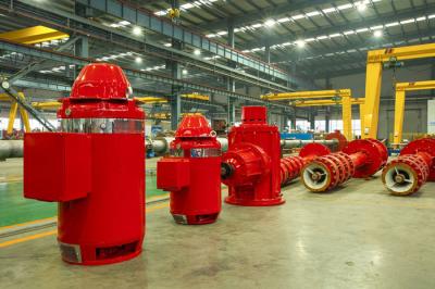 China Offshore Platform Use NFPA 20 Diesel Vertical Turbine Fire Pump Capacity To 4000 US GPM for sale