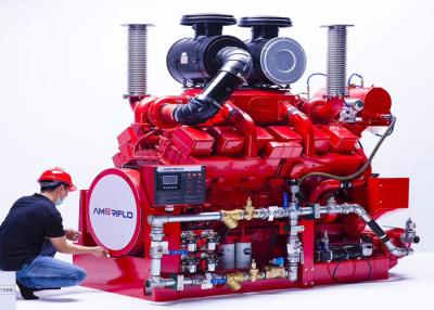 Китай Двигатель дизеля для пожаротушения, нагнетая установленный двигатель дизеля пожарного насоса бренда ДеМаас продается
