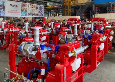 China 163KW 1500rpm Speed Diesel Engine For Fire Fighting Pump , NFPA20 Standard for sale