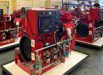 China High Performance Fire Pump Diesel Engine 209kw With Speed 2100RPM , UL Listed for sale