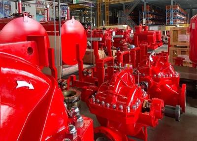China UL / FM Listed Split Case Single Stage Fire Pump Set With NFPA 20 Standard for sale