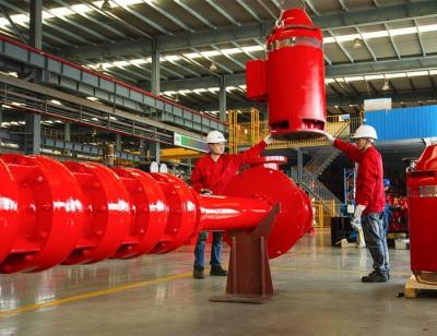 Chine Pompe verticale motorisée diesel de la turbine 2500GPM à vendre