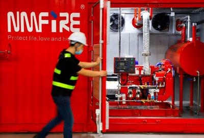 Chine L'UL FM NFPA20 a conteneurisé des ensembles de pompe de lutte contre l'incendie à vendre