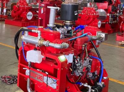 Китай UL огня NM перечислил двигатель дизеля NM4 пожарного насоса - управляя неподвижный пожарный насос 105 продается