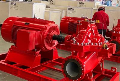 China Horizontal Electric Motor Driven Fire Pump 311 Feet / 95 Meter Energy Savings for sale